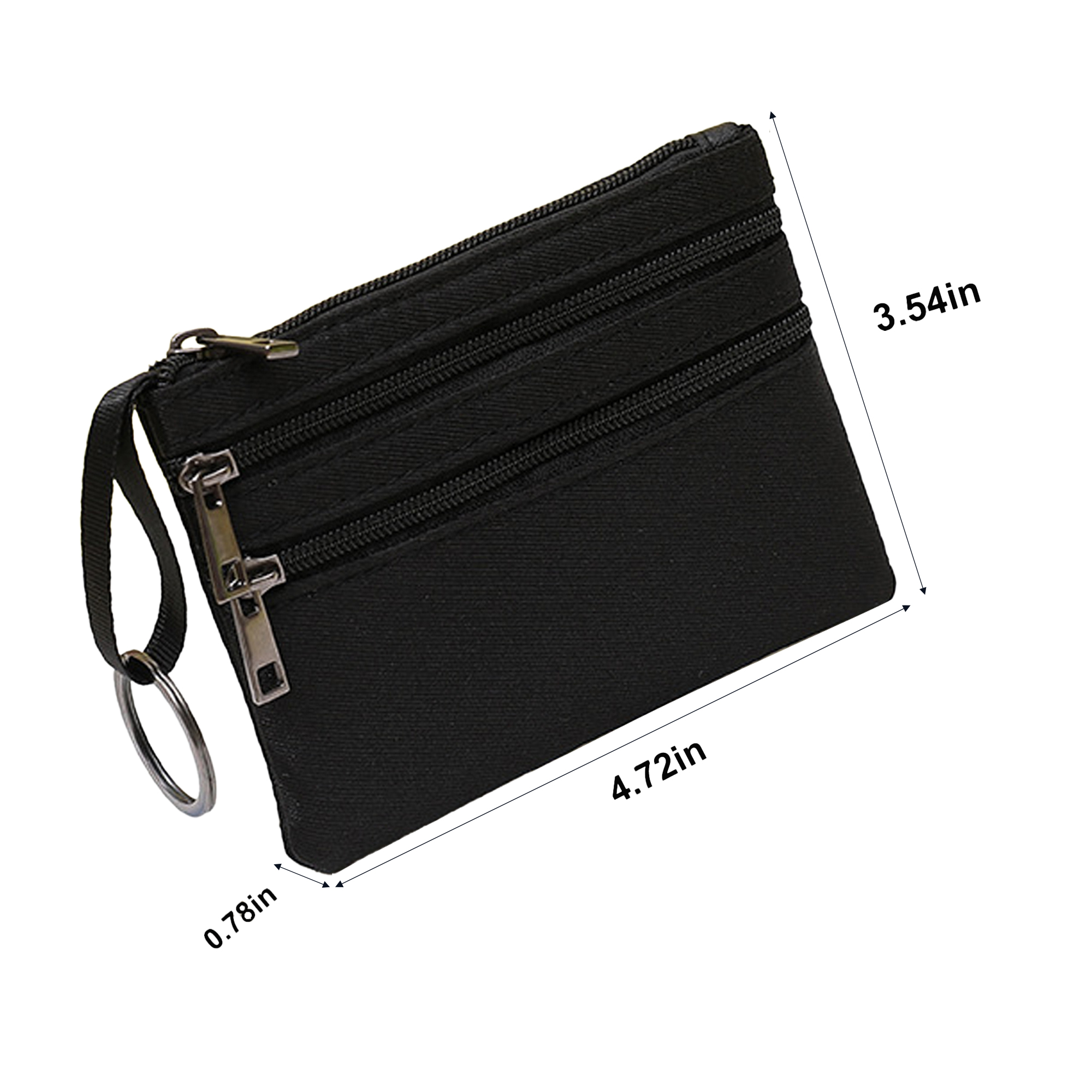 Canvas Small Wallet Change Purse 2