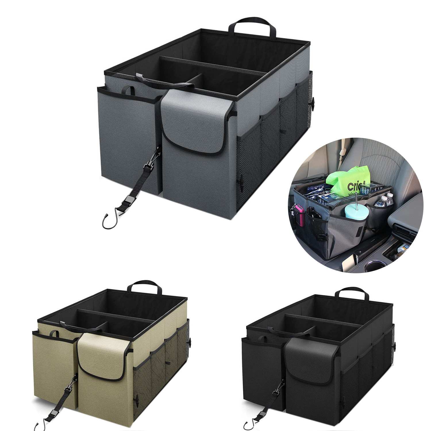 Drive Auto Car Trunk Organizer 3