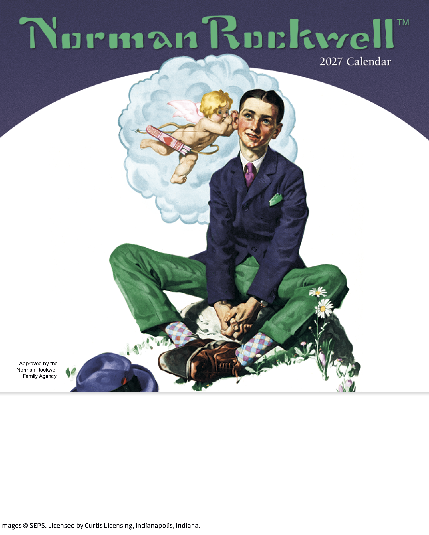 HotLine® Products Norman Rockwell Mini Calendar 43