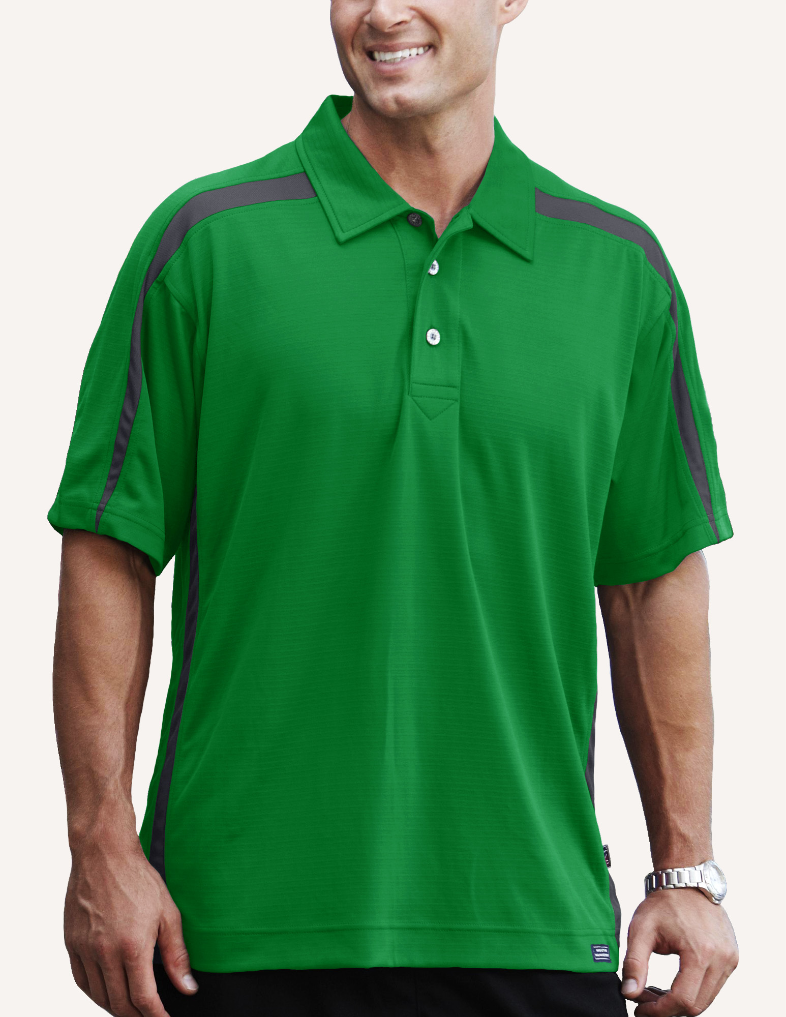 Men's Titan Converse Ottoman - Color Block Polo Shirt 14