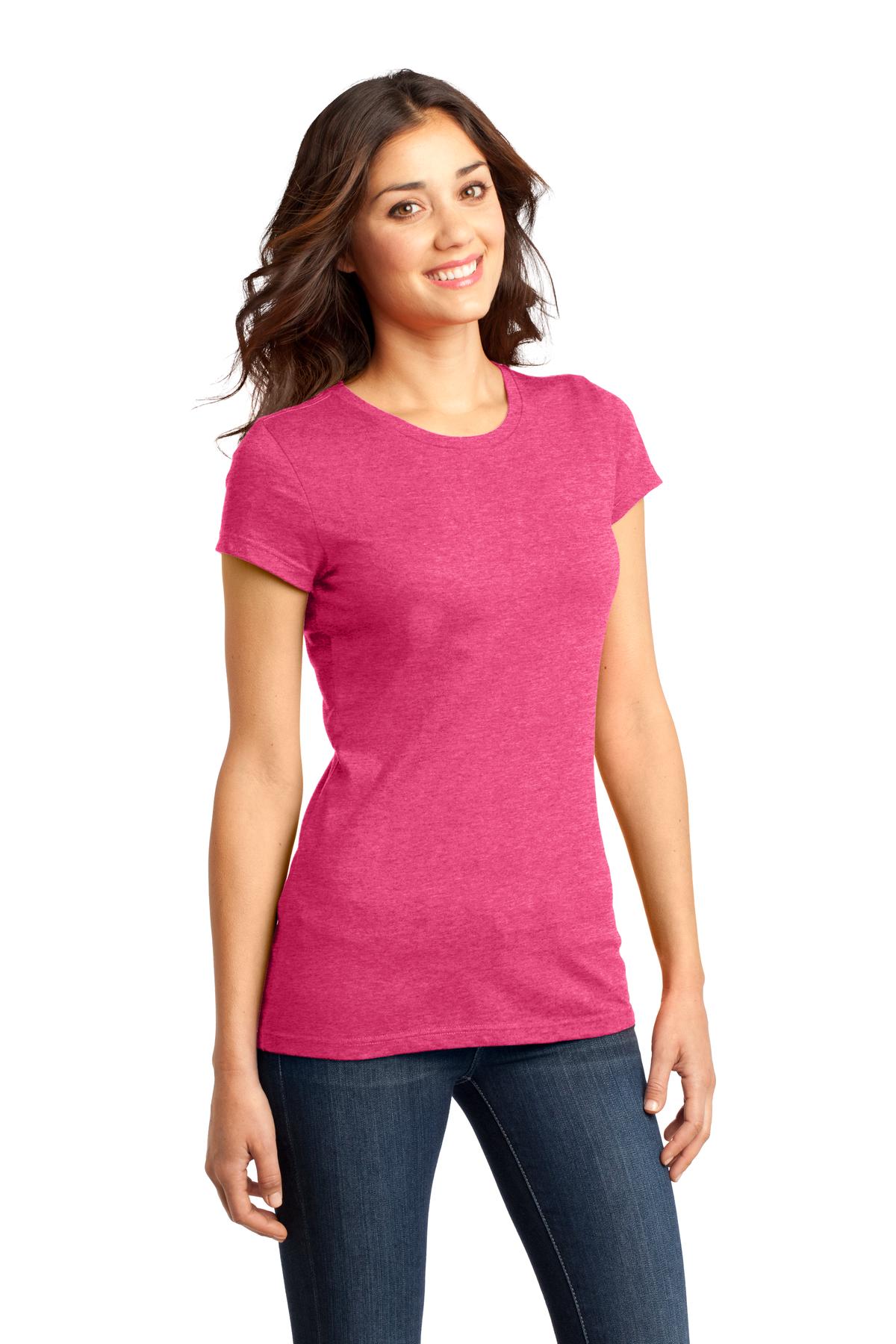 District Women's Fitted Very Important Tee . DT6001 183