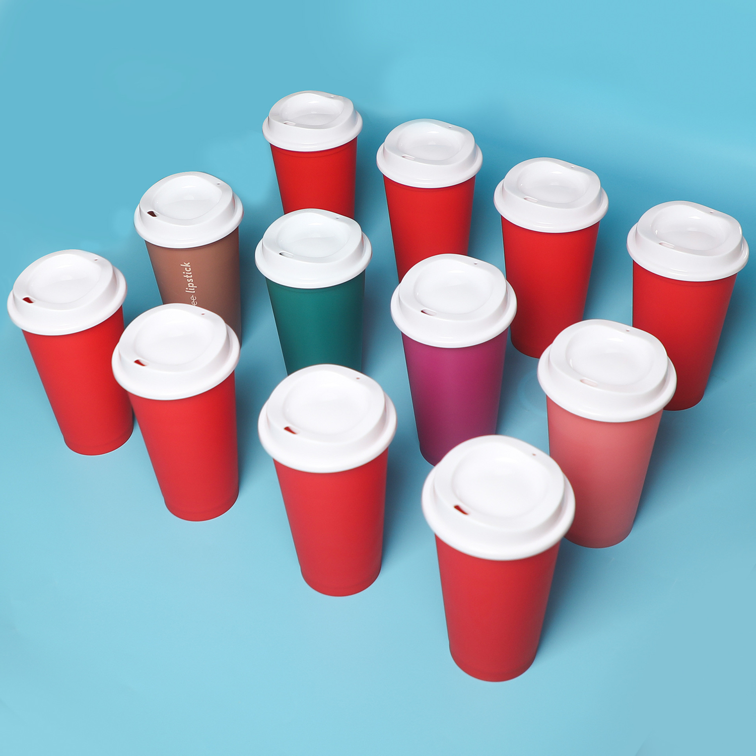 16Oz Perfect Size Travel Coffee Cup With Lid 3