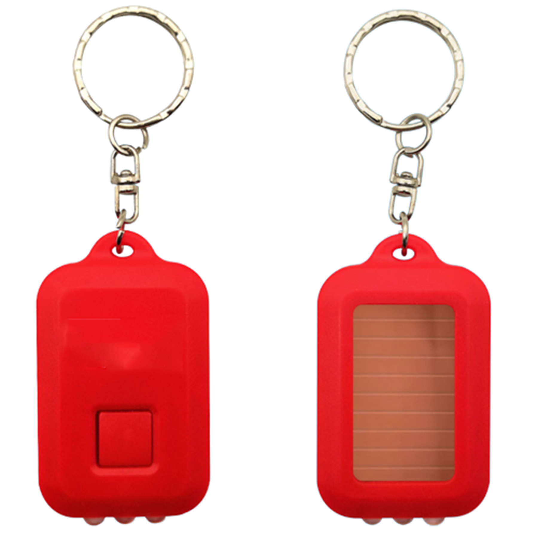Solar Power 3 LED Light Keychain 5