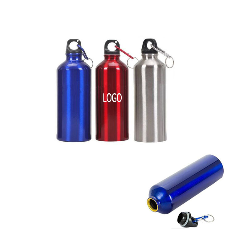 500ML Stainless Steel Narrow Mouth Water Bottle With Mountaineering Buckle, custom water bottle with logo imprint 2