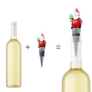 Festive Reindeer Wine Stopper Cork For Holiday Celebrations 4