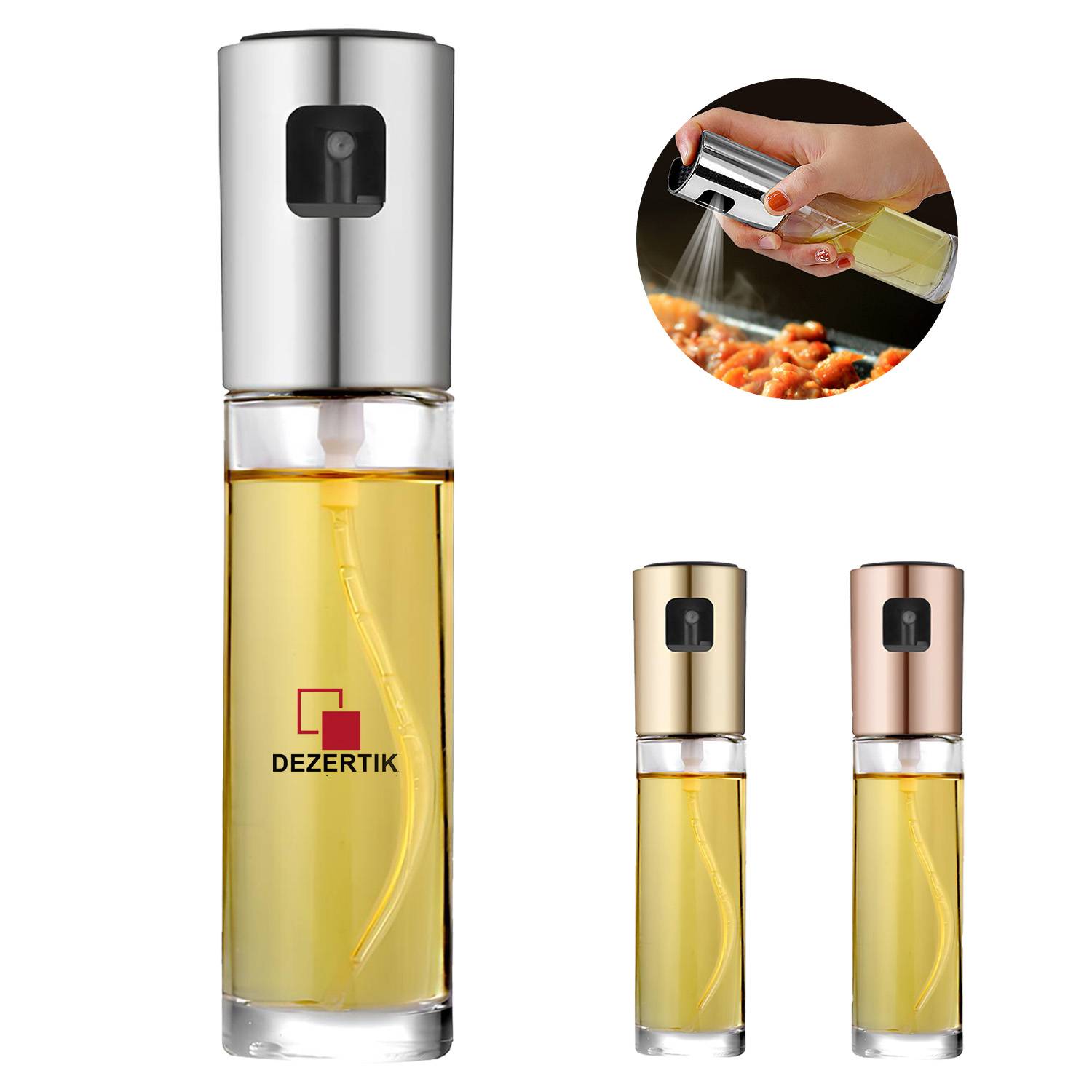 Oil Glass Sprayer Bottle For Cooking 1