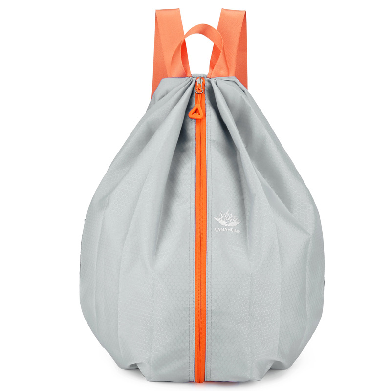Foldable Middle Zipper Splash Proof Outdoor Sports Backpack 6