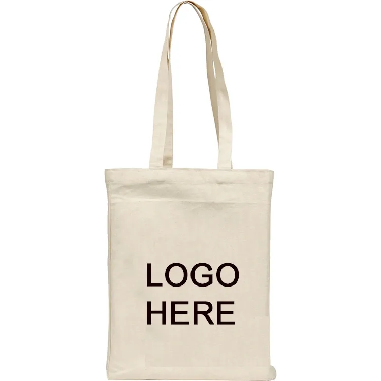 Natural full color cotton tote bag, custom tote bag with logo imprint 6