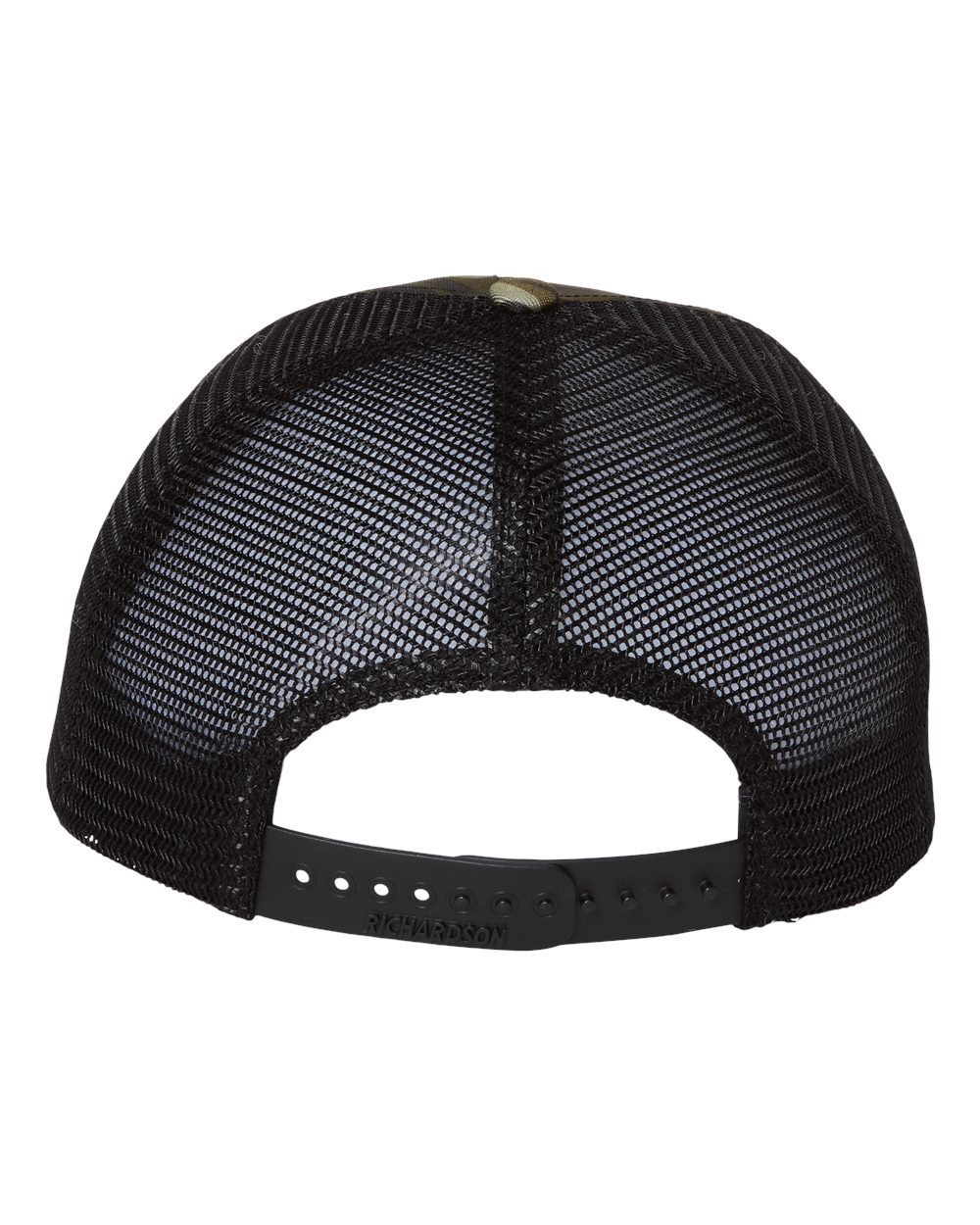 Garment Washed Printed Trucker Cap - 111P 11