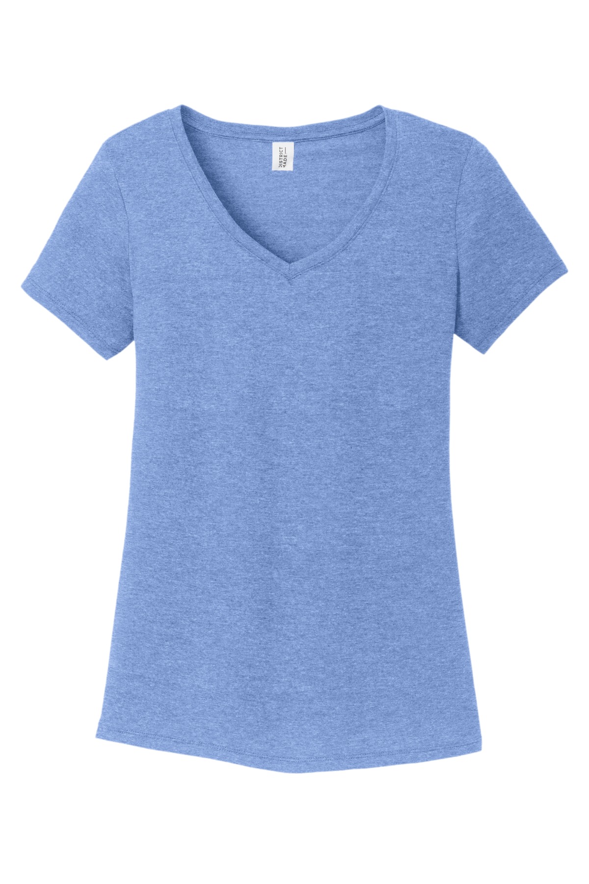 District Women's Perfect Tri V-Neck Tee. DM1350L 141