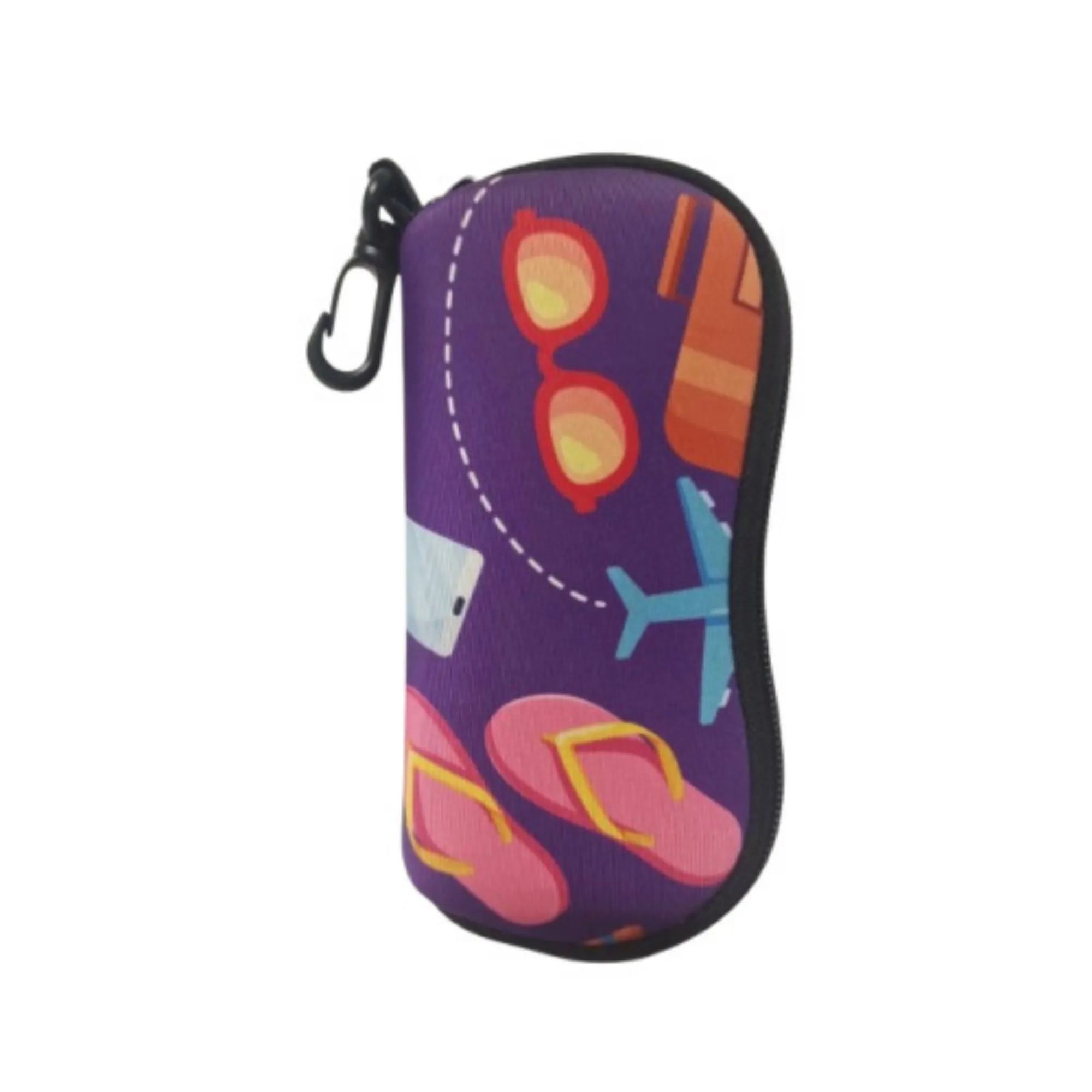 Soft Neoprene Sunglass Case Durable Portable 2