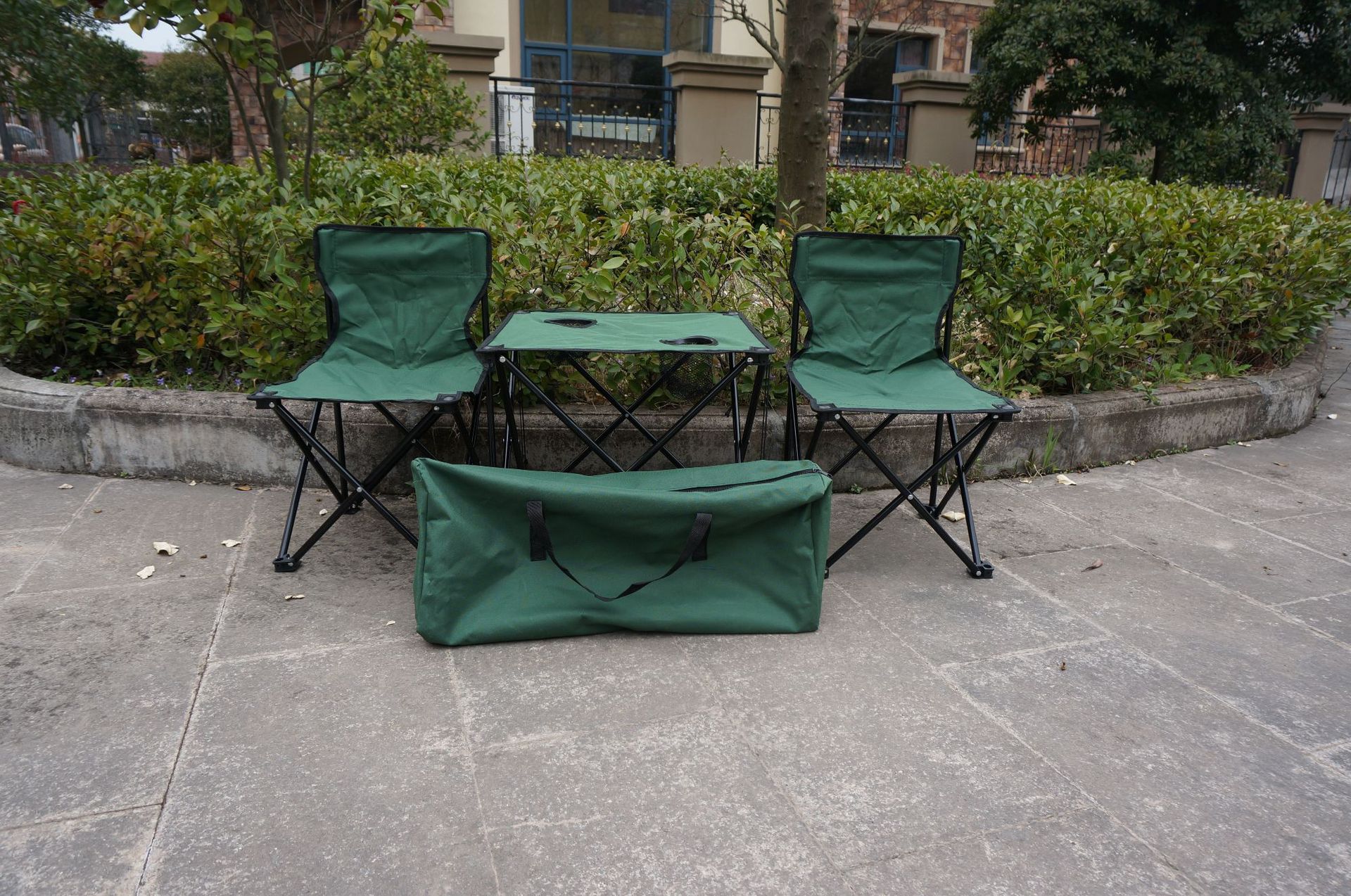 Folding Beach Chair With Table 8