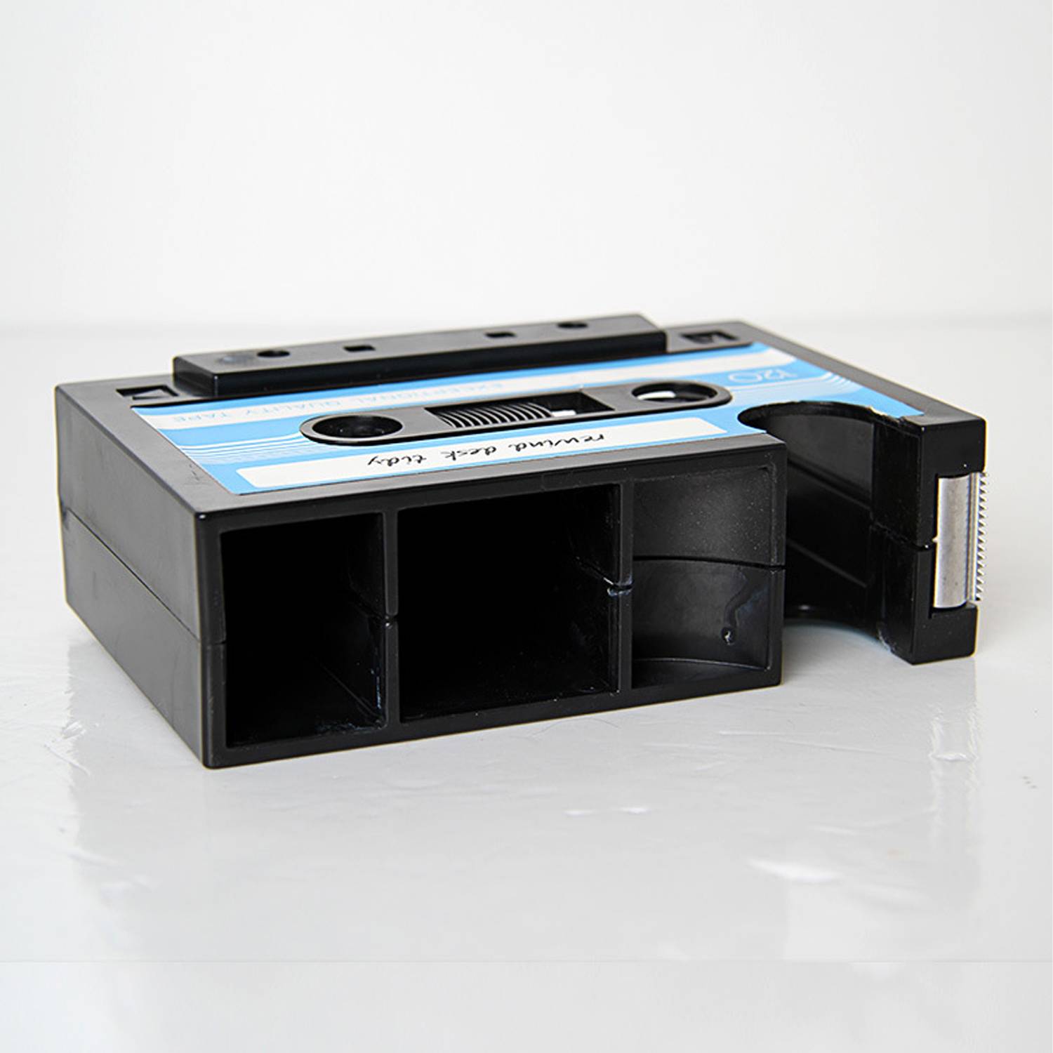 Retro Tape Clip Knife Office Stationery Student Pen Holder 5