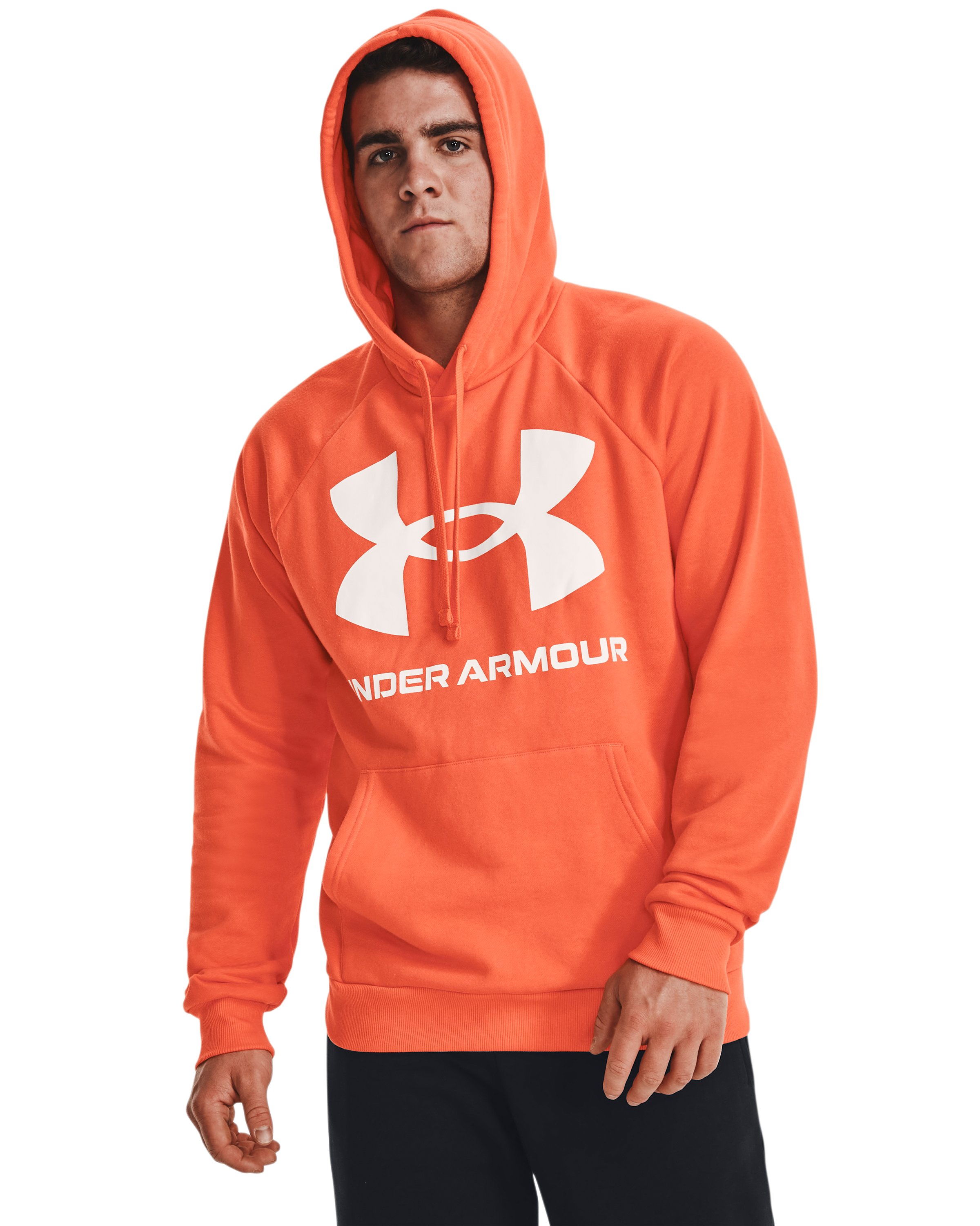 UA Rival Fleece Big Logo Men's Hoodie, custom hoodie or sweatshirt with logo imprint 30