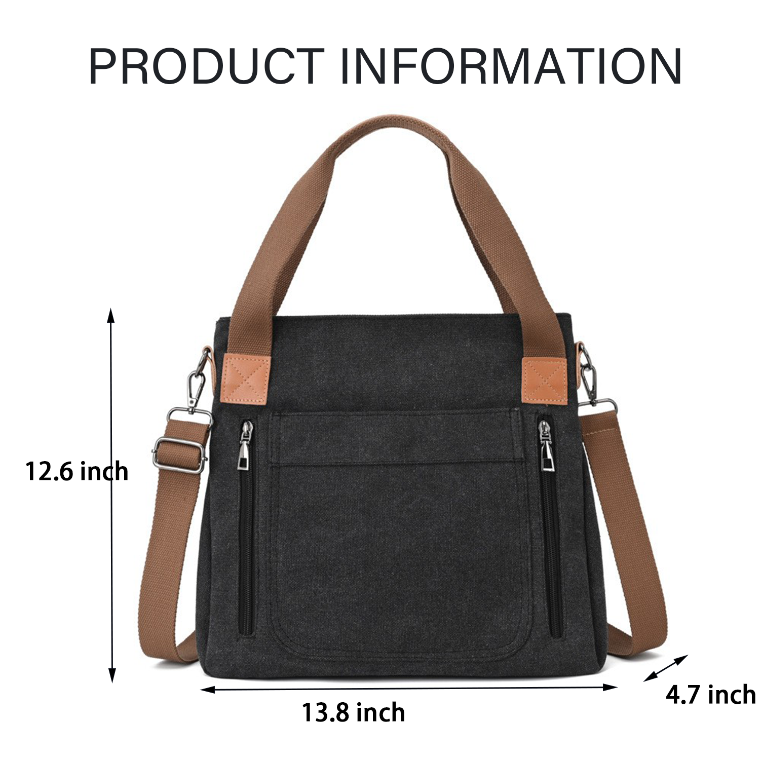 Canvas Handbag Crossbody Bag for Women 9