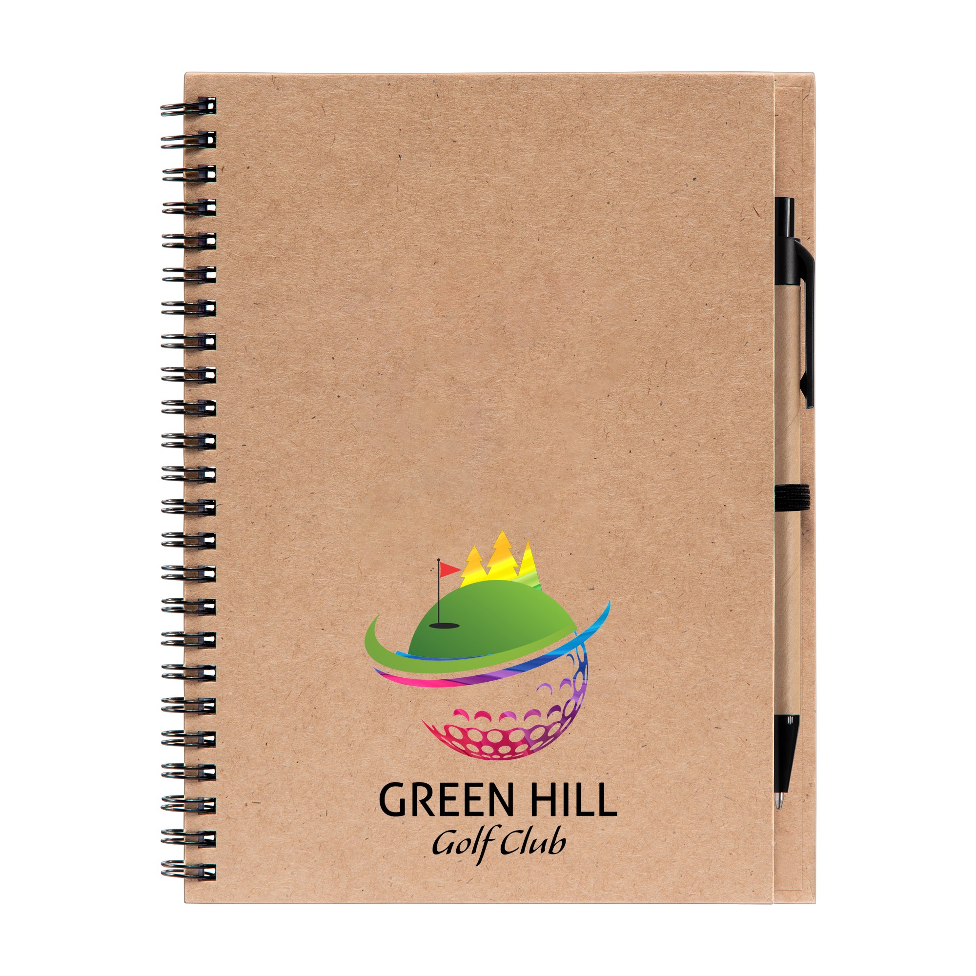 Hawken - Recycled Journal & Kraft Pen Set 9