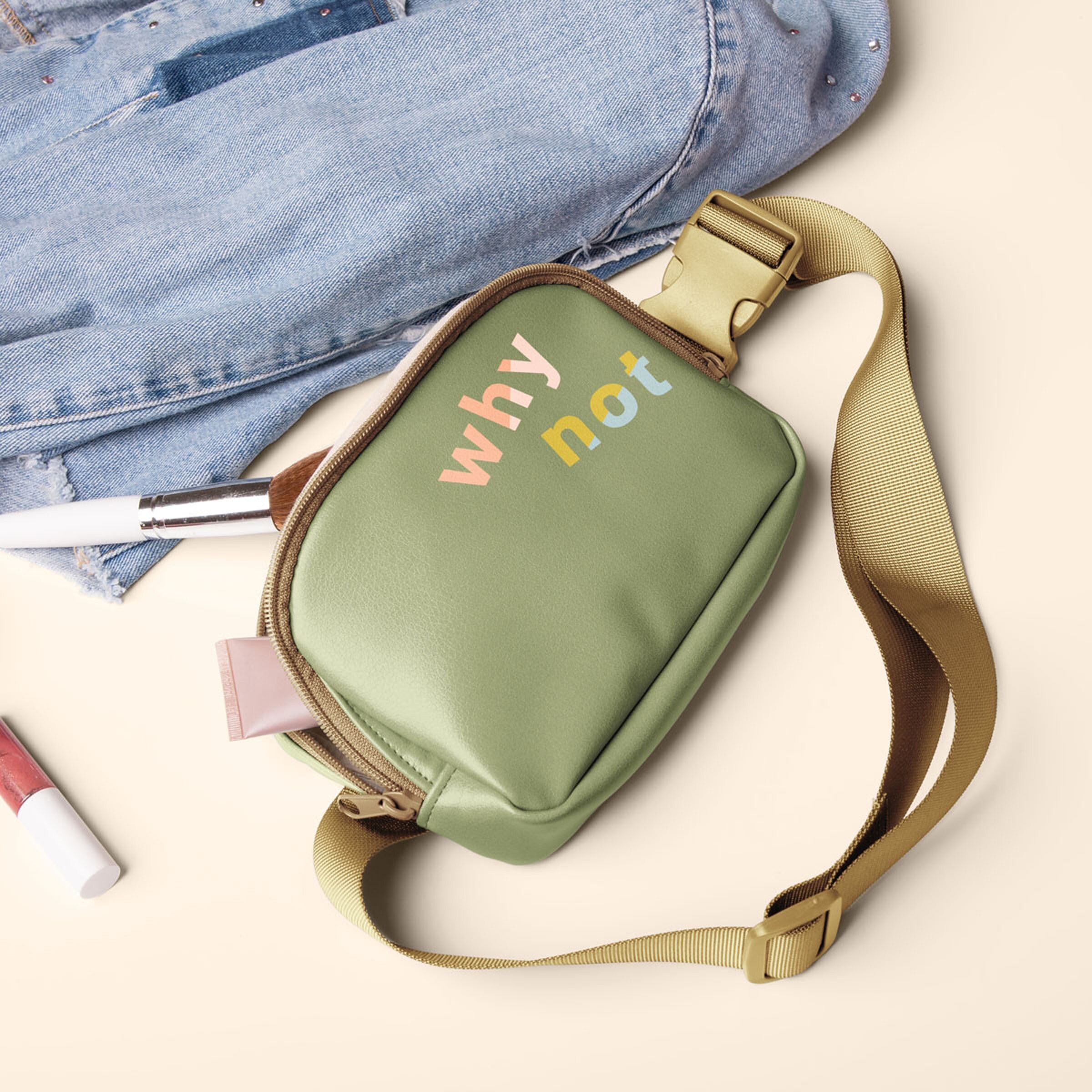 SIMPLE BELT BAG - VEGAN LEATHER