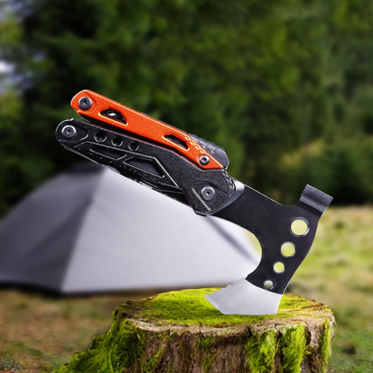 Multi Function Folding Tactical Axe Pliers Tool 4