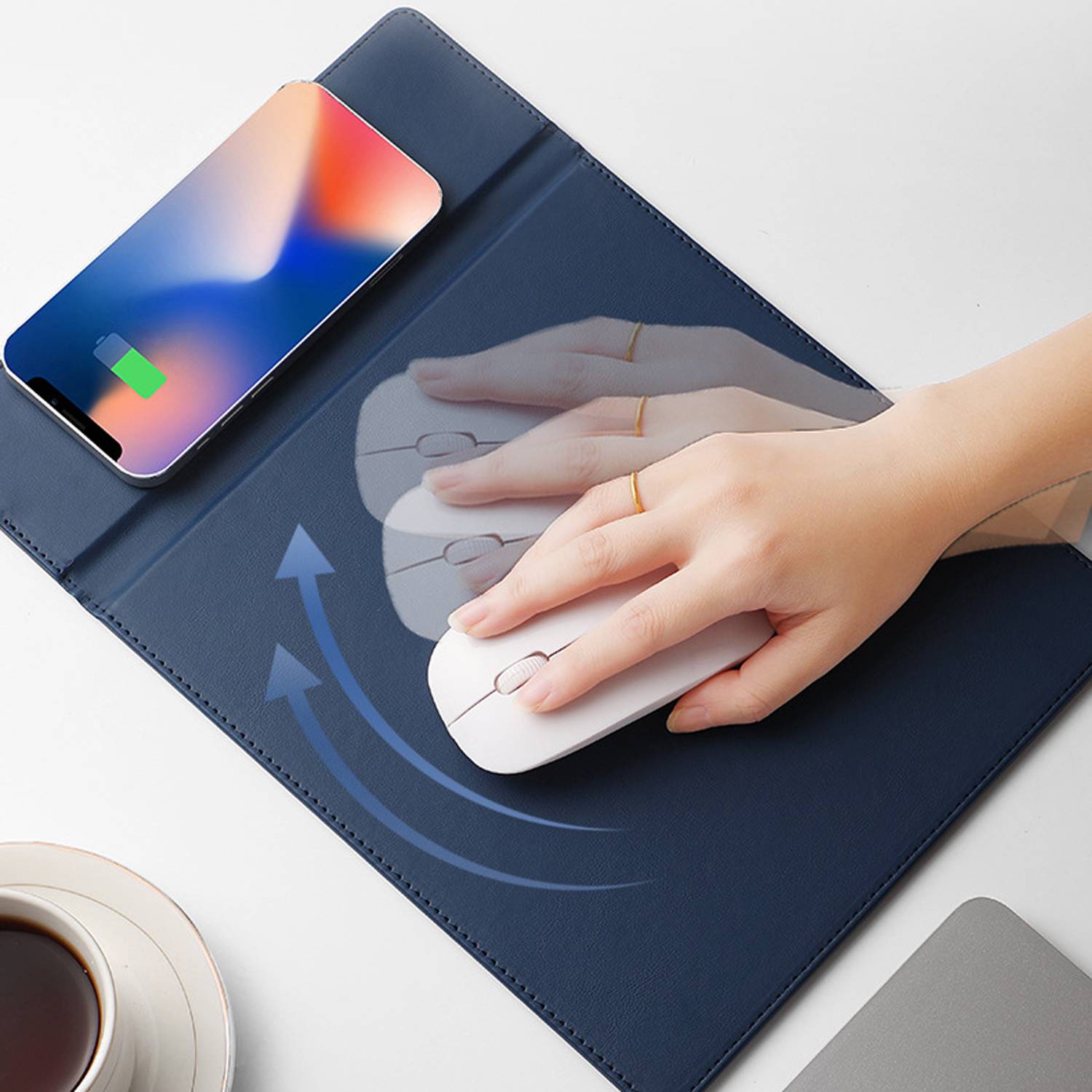 15W Wireless Fast Charging Mouse Pad 9