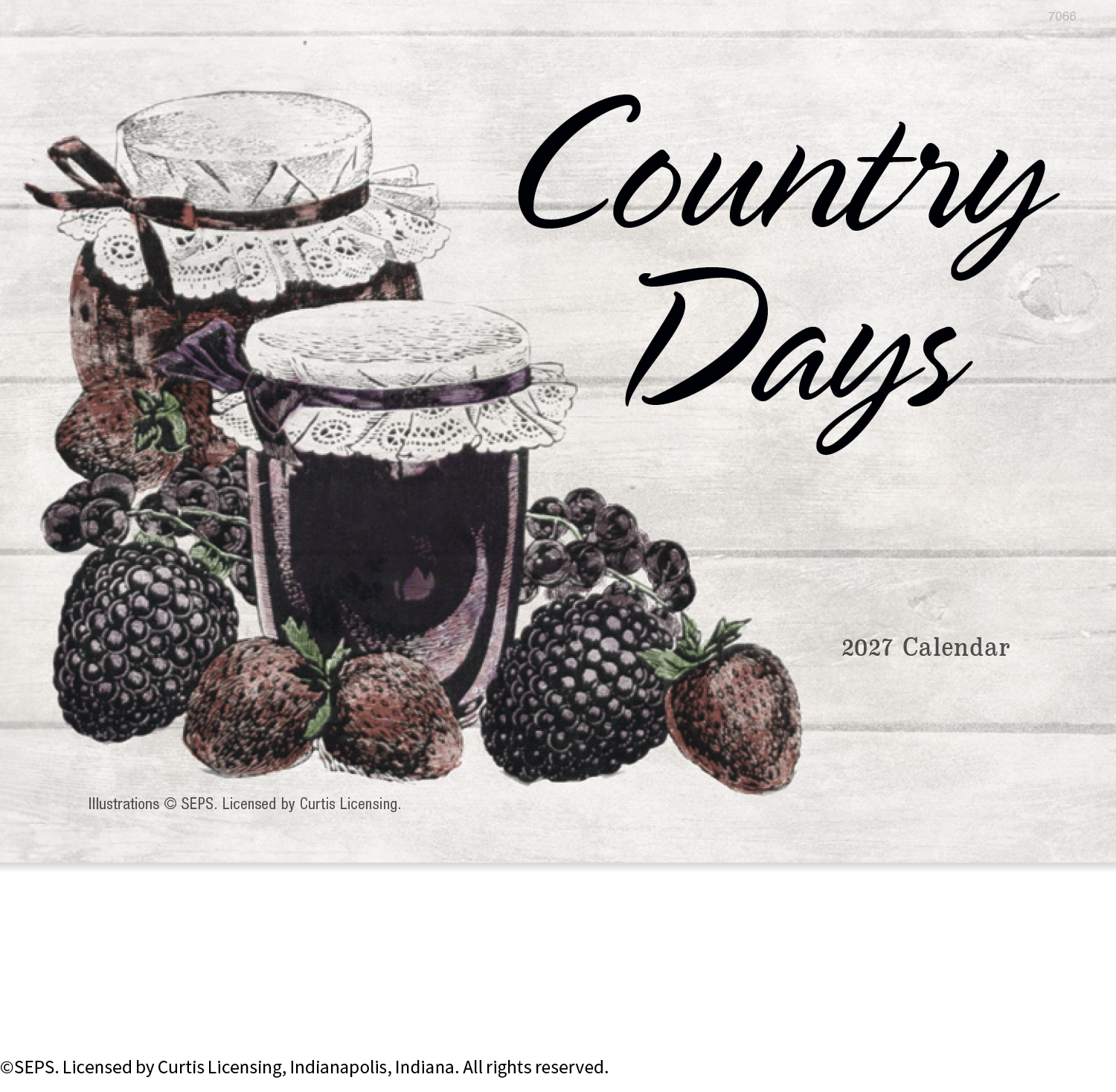 Good Value™ Country Days - Stapled Calendar 19