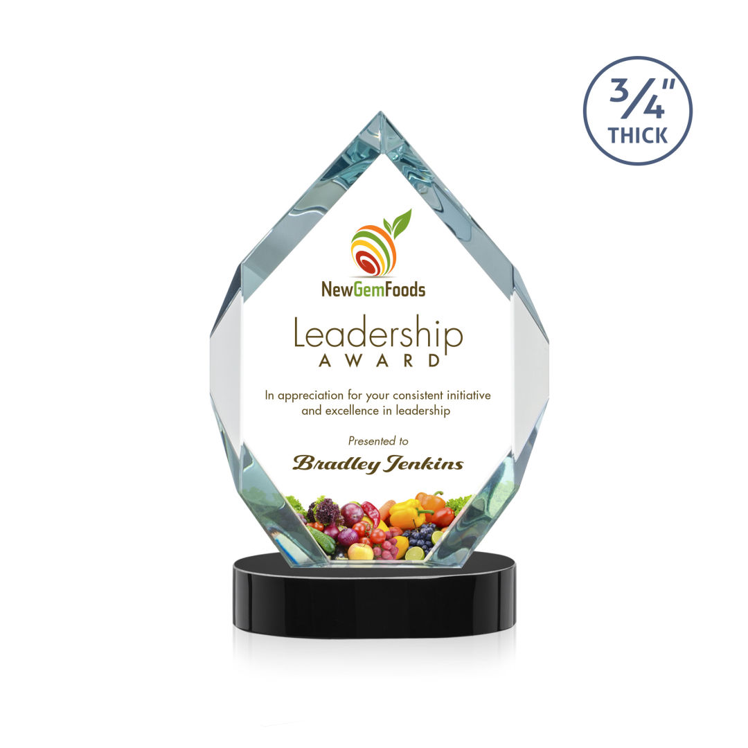 Royal Diamond VividPrint™ Award on Alberton Base - Black 7