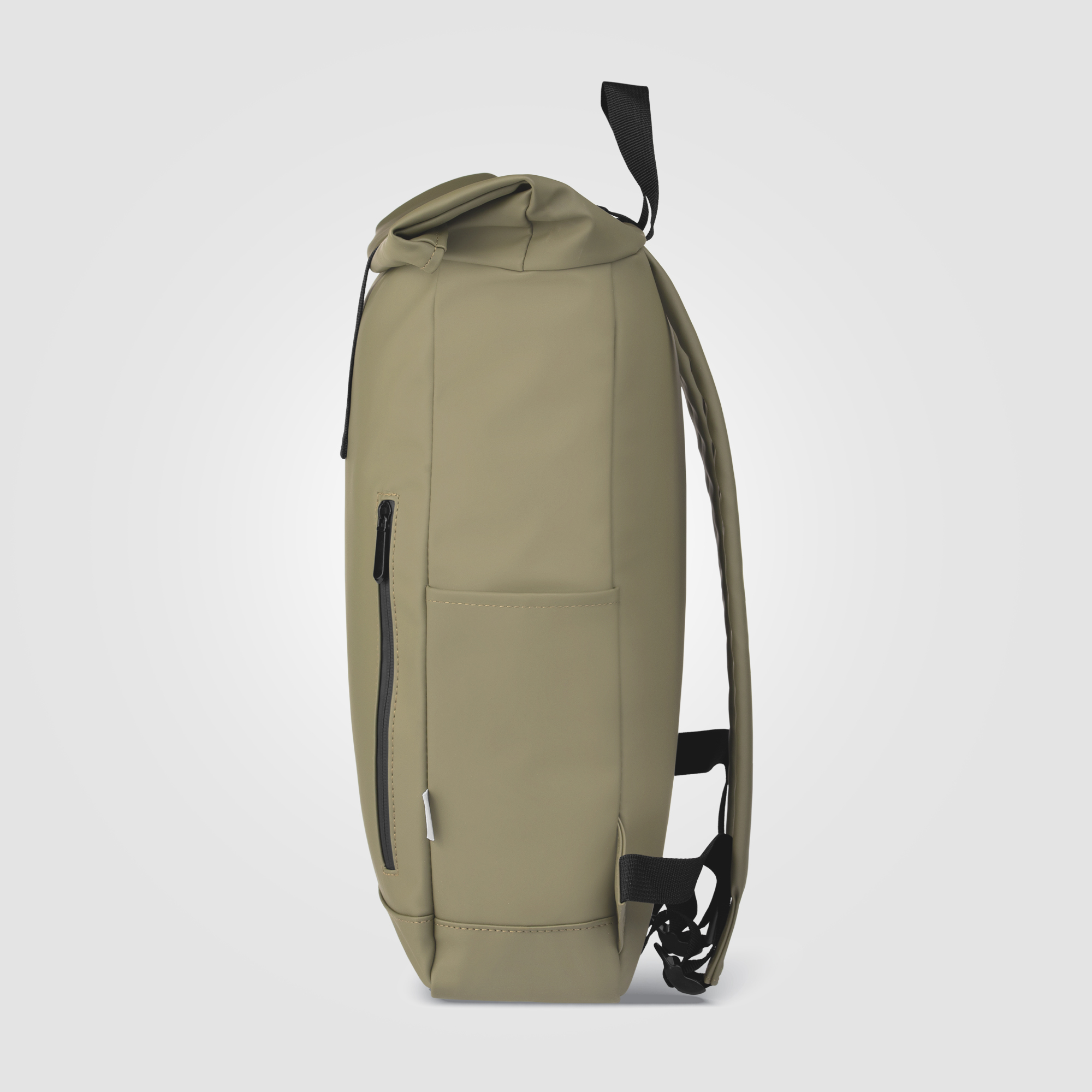 Malmö rPET  Waterproof Zipper 15-Inch Laptop Rolltop Backpack – 12L 15