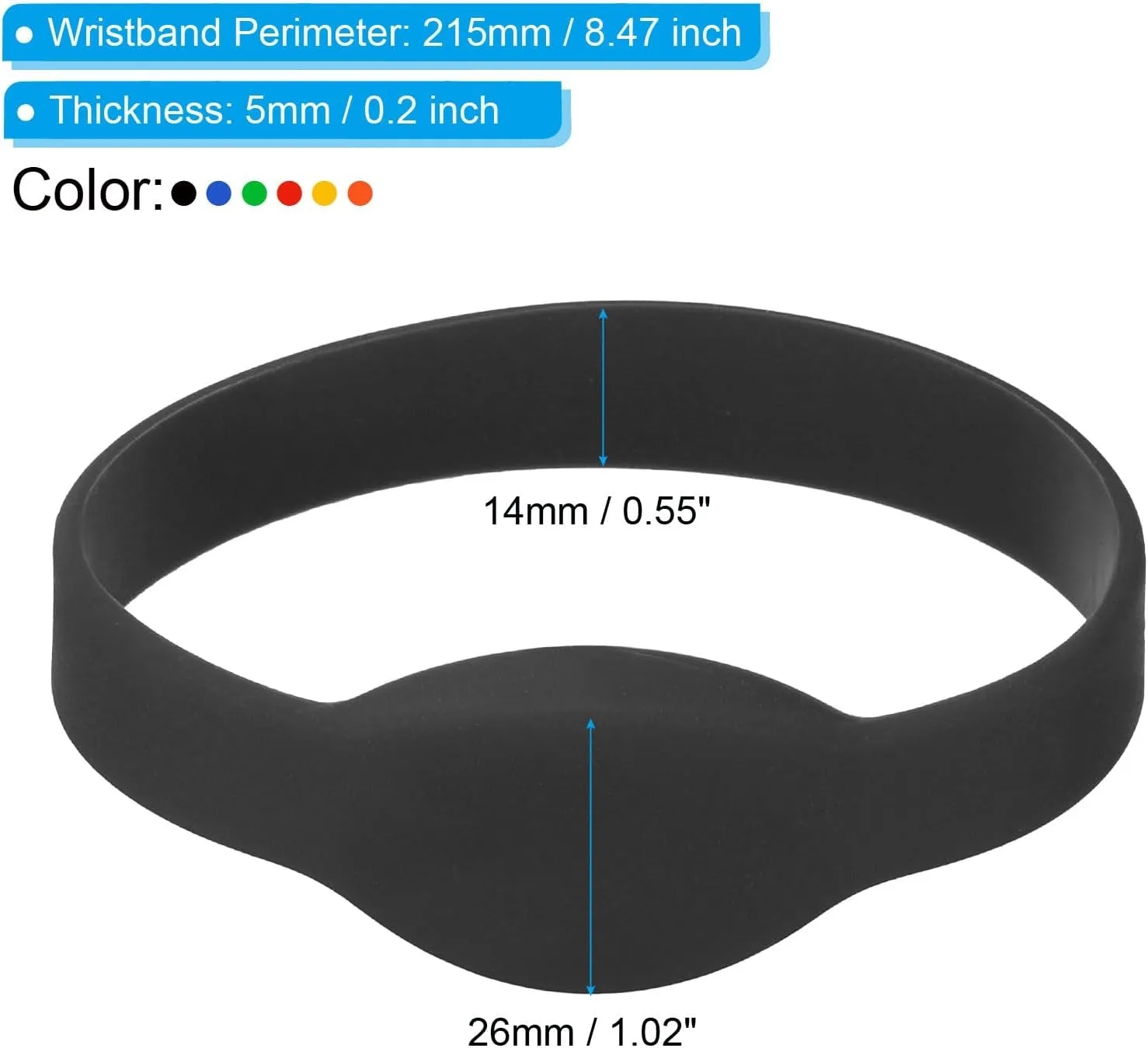 RFID Silicone Wristband 5