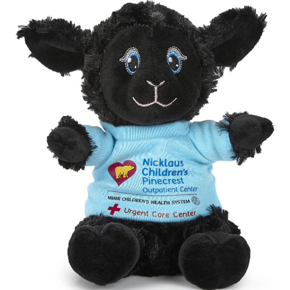 Super Soft Stuffed Animal, 8"- Black Sheep 11
