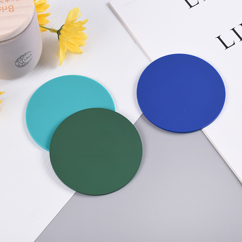 Soft PVC Rubber Coaster 2
