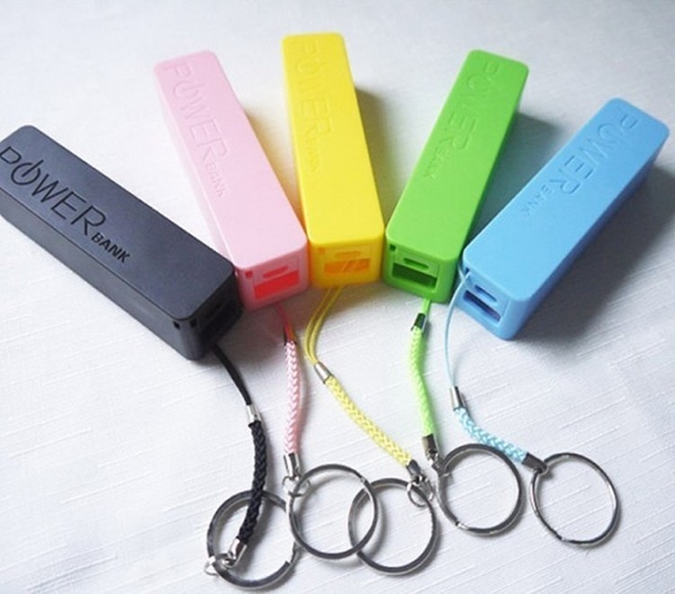 Portable 2200mAh perfume key chain power bank charger 1