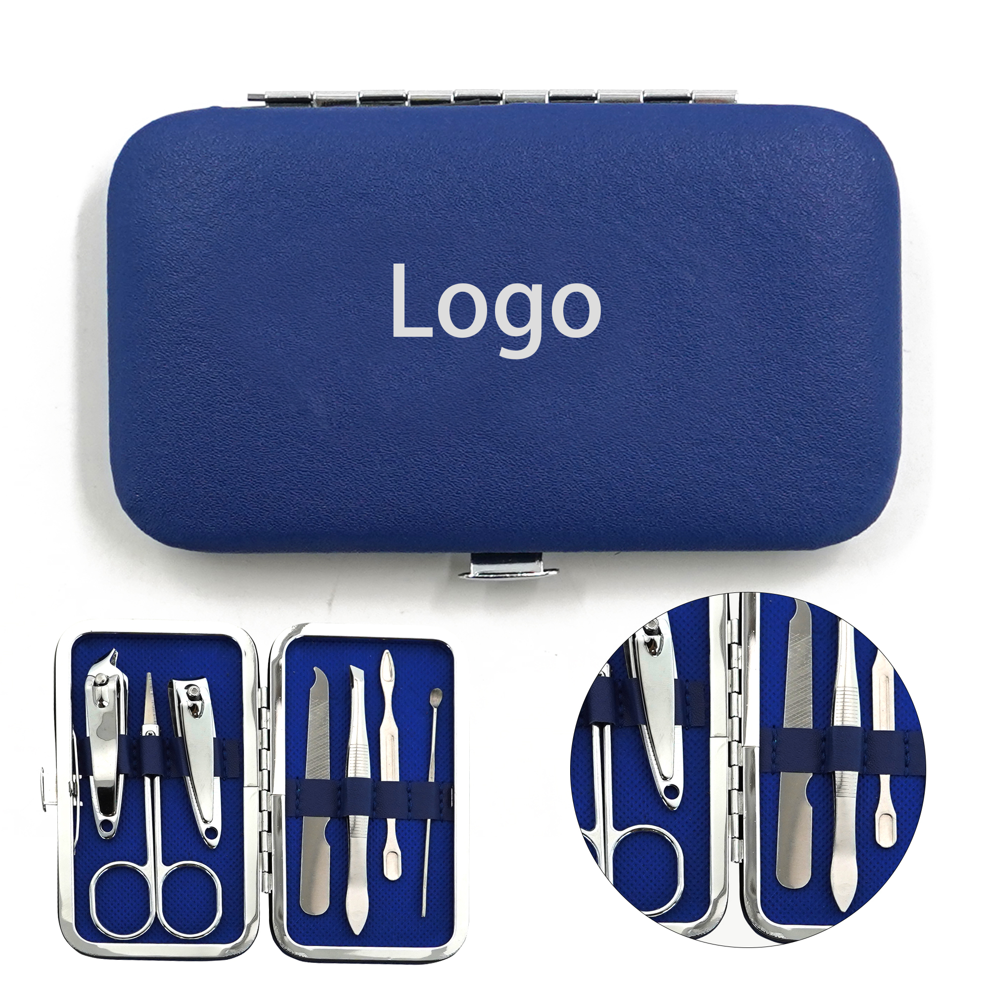 7 Pcs Manicure Set Nail Clippers Kits 2
