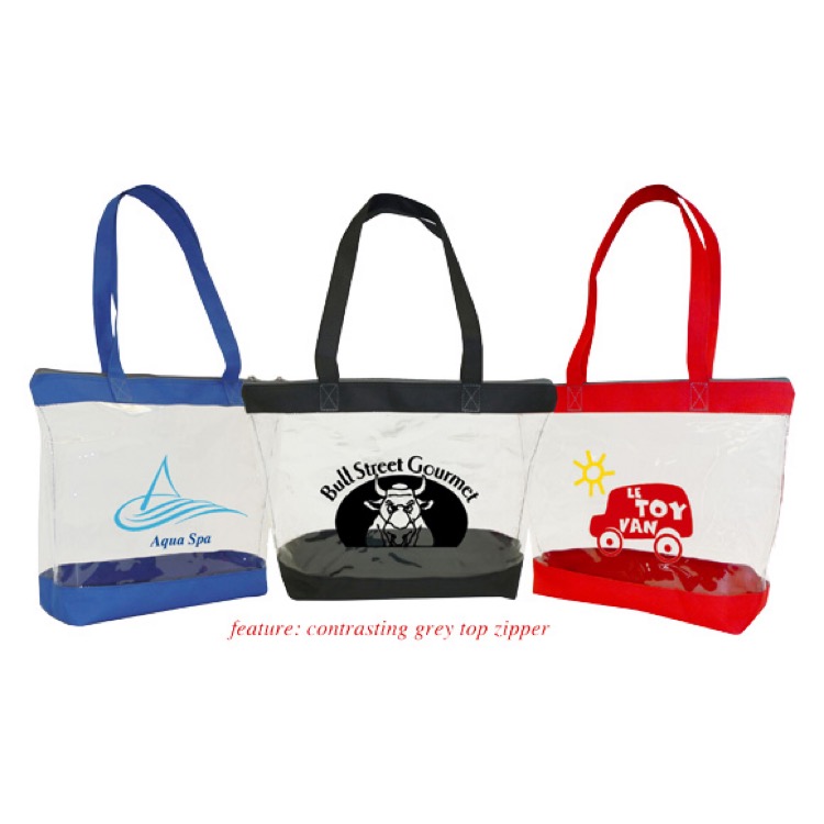 Everyday Clear Zip Tote 4