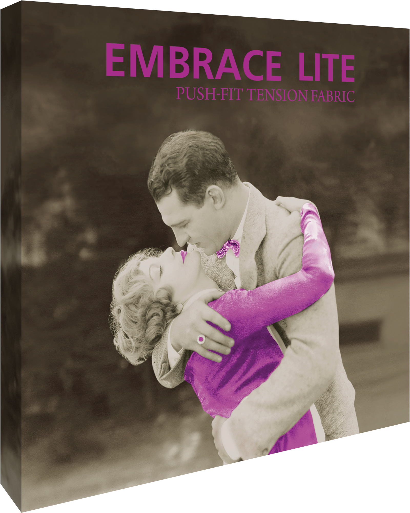 Embrace Lite 7.5ft. Full Height Display with Full Fitted Graphic