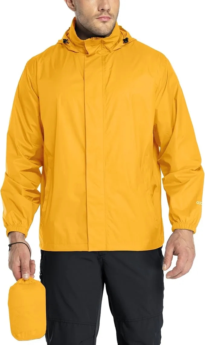 Men's Lightweight Waterproof Raincoat 8