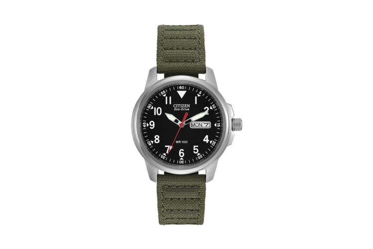 Citizen Men's Garrison Green Strap Watch 2