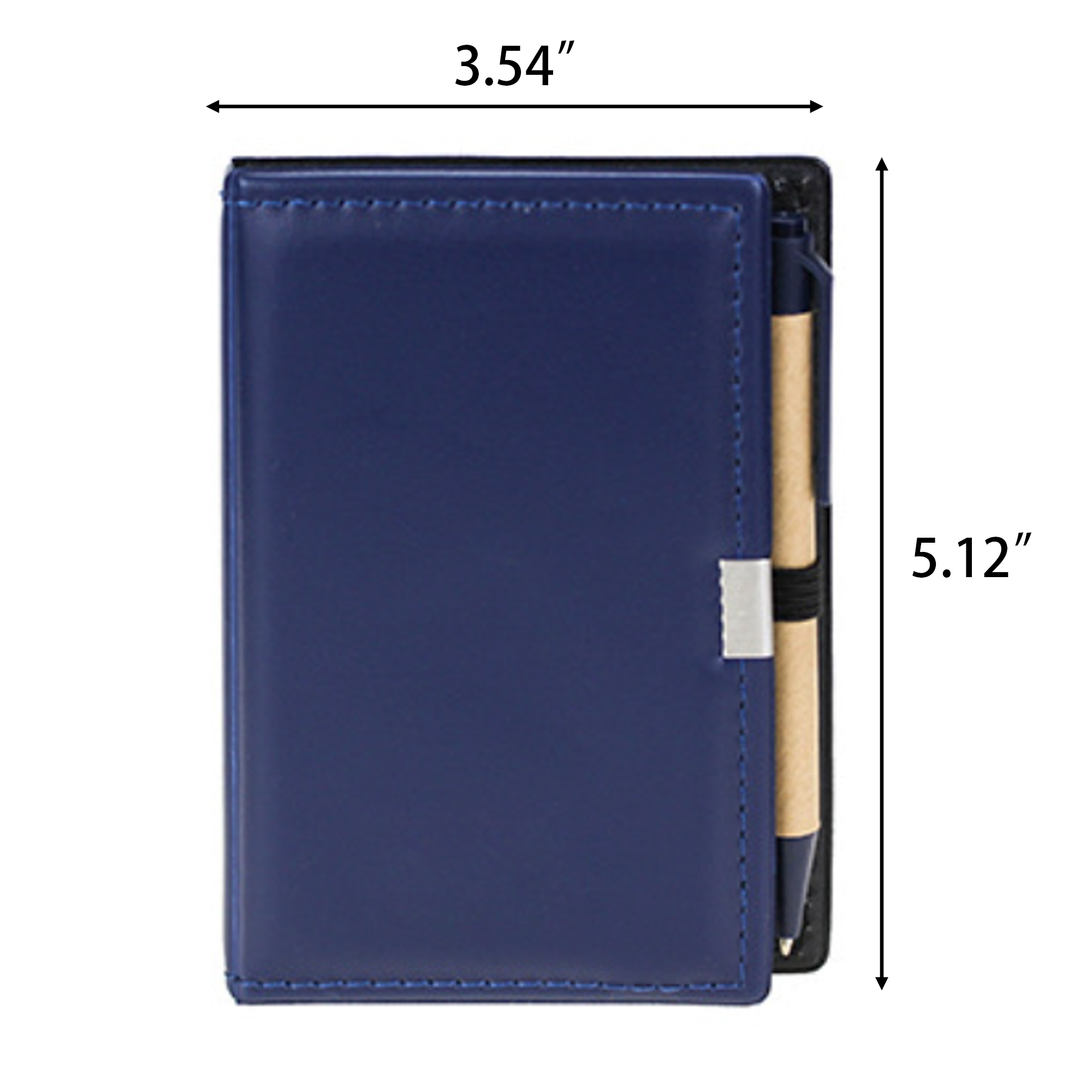 Branded Durable PVC-Covered Memo Pad Set 2