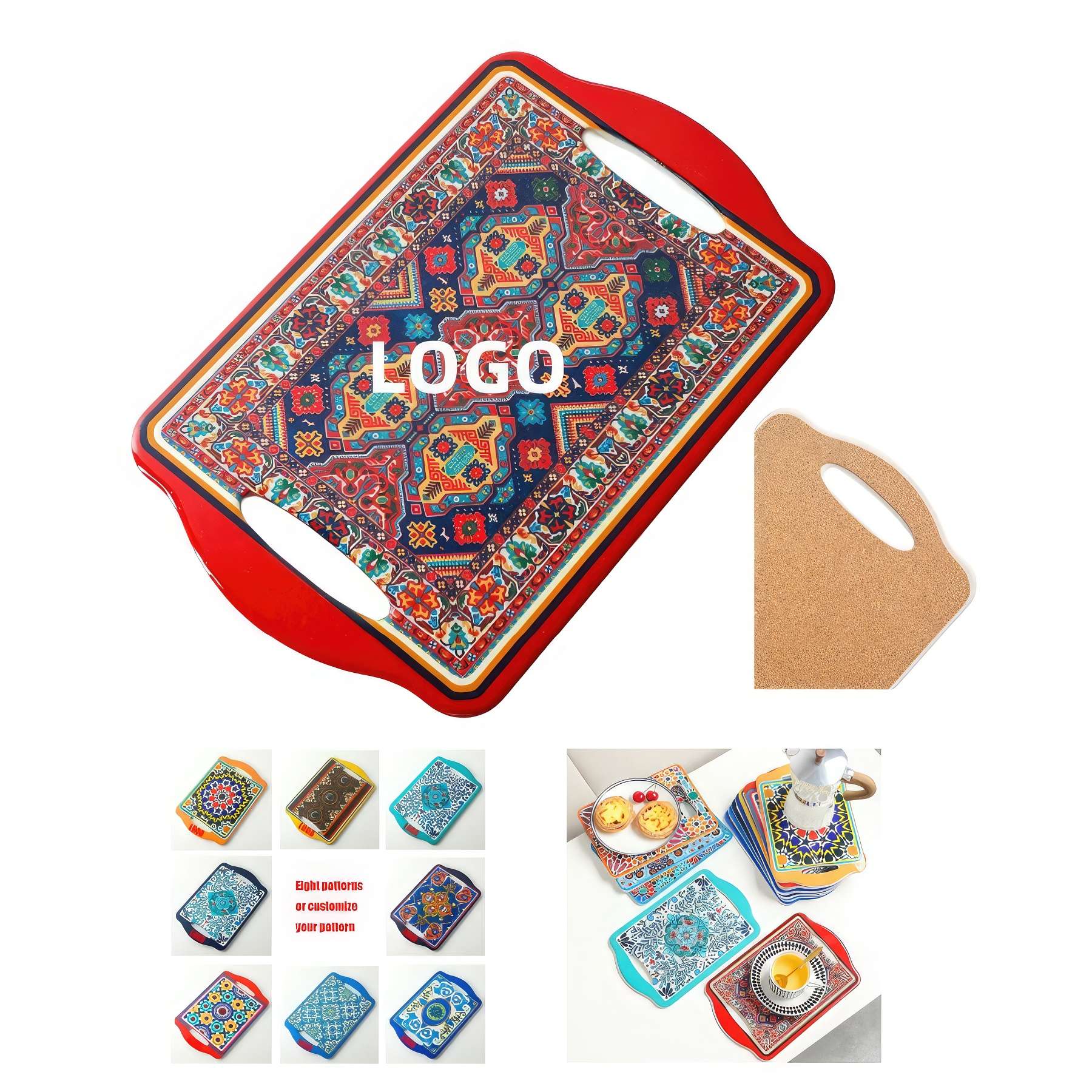 Custom Ceramic table mat 2
