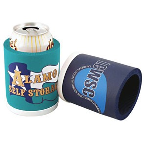 Chiller Foam Beverage Insulator, custom koozie with logo imprint 10