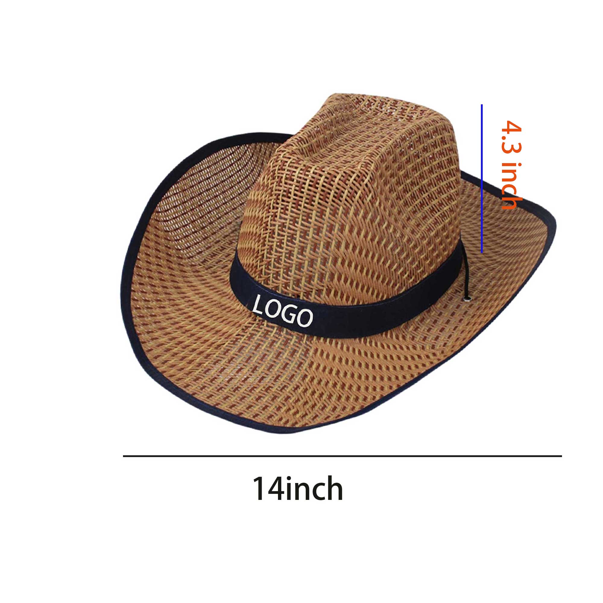 Summer Rolled Up Shade Straw Hat 4