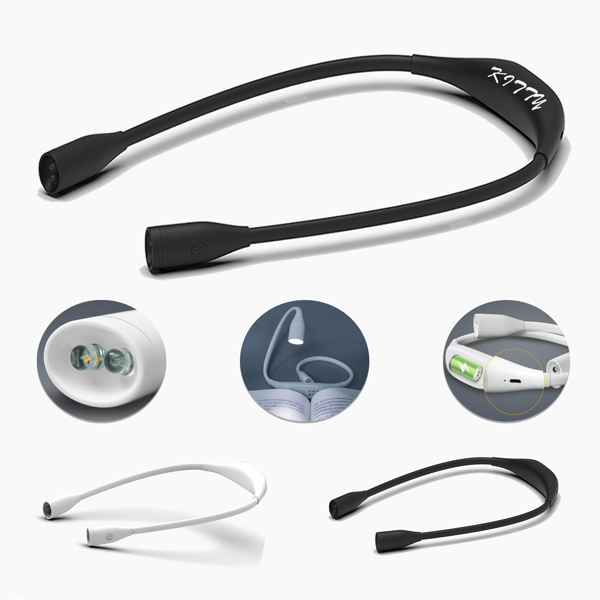 neck-hanging book light neck-worn LED nightlight