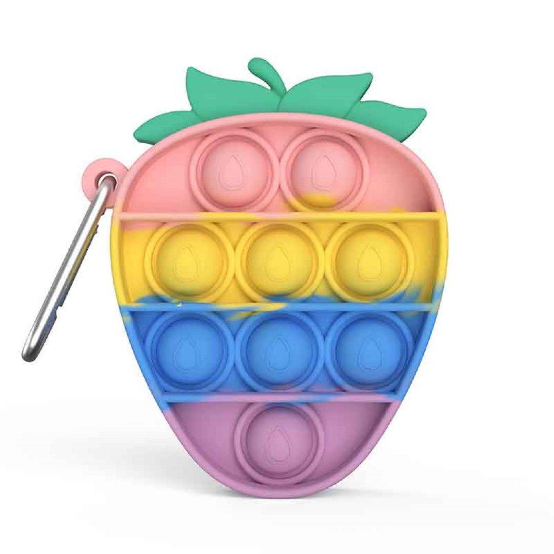 Mini Pop Bubble Sensory Fidget Toys Anxiety Keychain 4