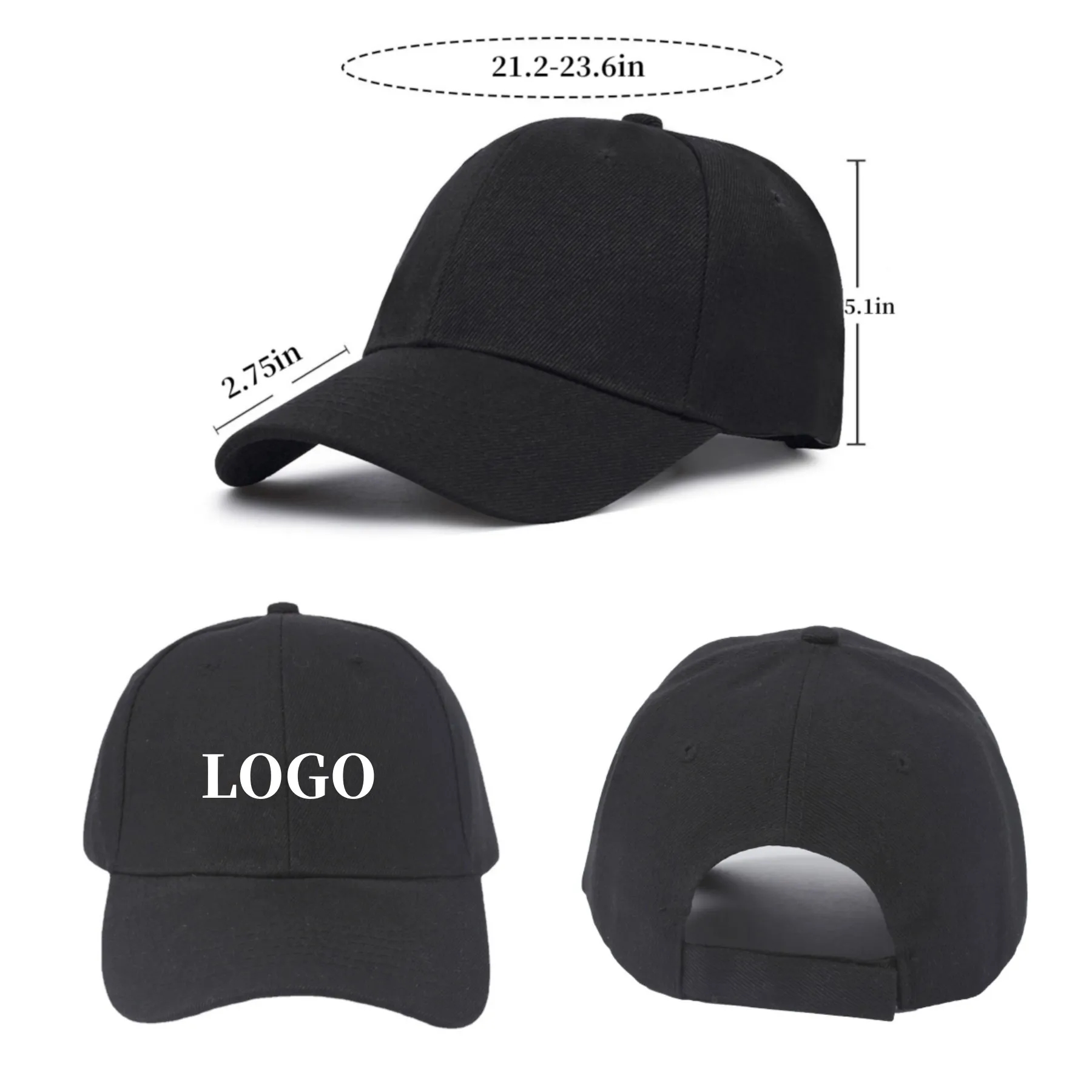 Custom polyester Baseball Cap 4