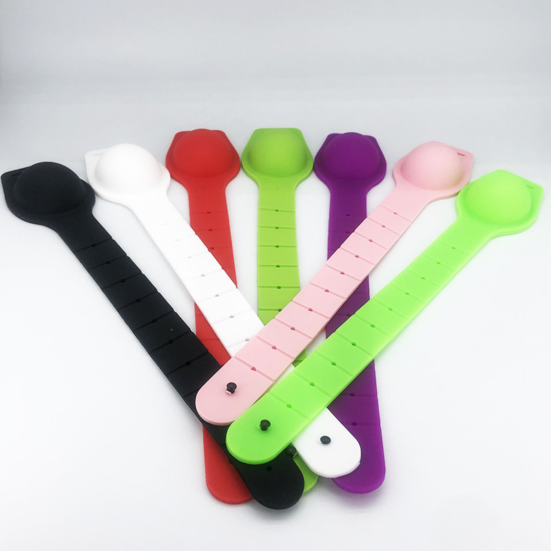 Adjustable Hand Sanitizer Dispenser Silicone Wristbands 9