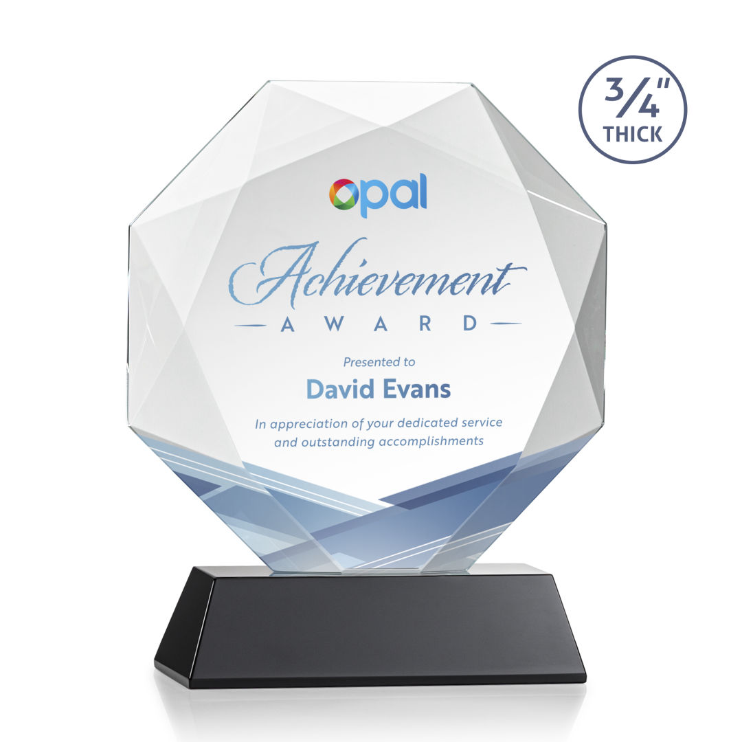 Bradford VividPrint™ Award on Newhaven Base - Black 4