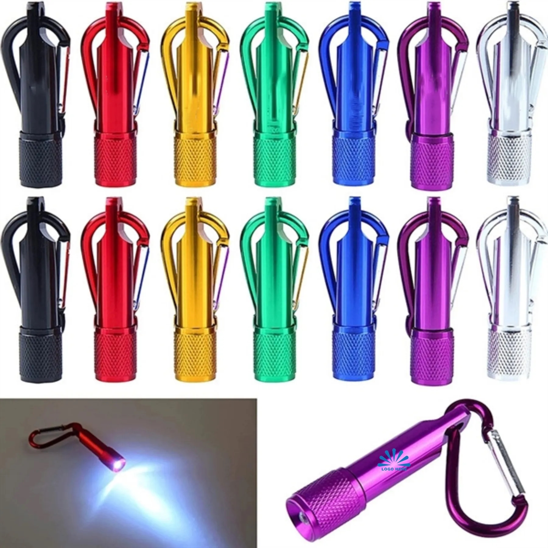 Mini Keychain LED Flashlight 2