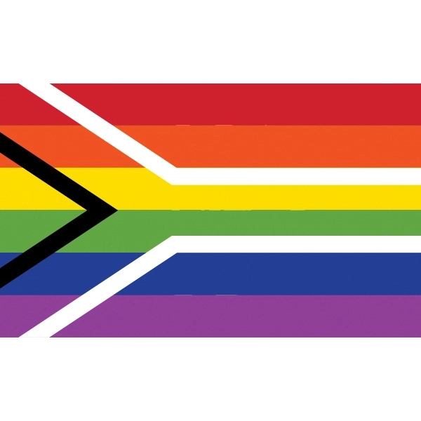 South Africa Pride Premium Car Flag 2