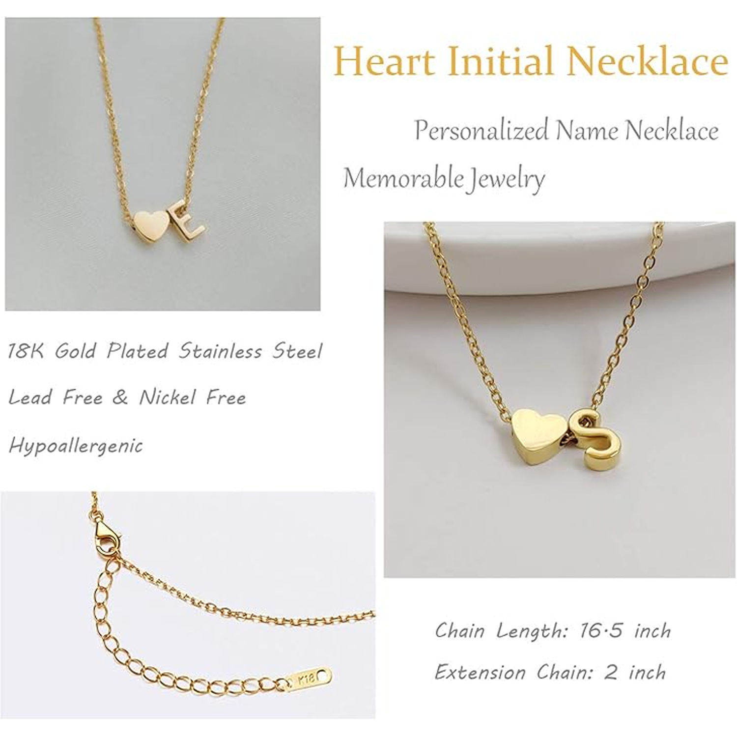 Custom Love Letter Necklace 2