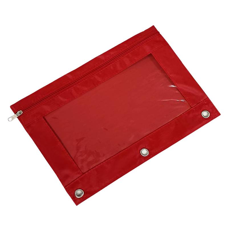 3-Ring Binder Pencil Pouch With Zipper 7