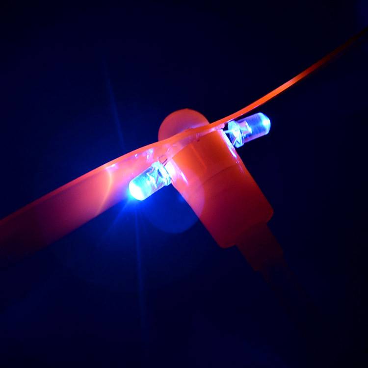 LED Spinning Bamboo Dragonfly Helicopter Toy 9