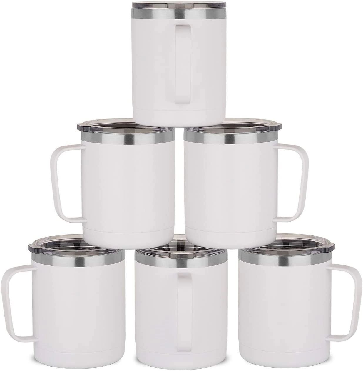 Stainless Steel Camping Mug, 12 oz. 7